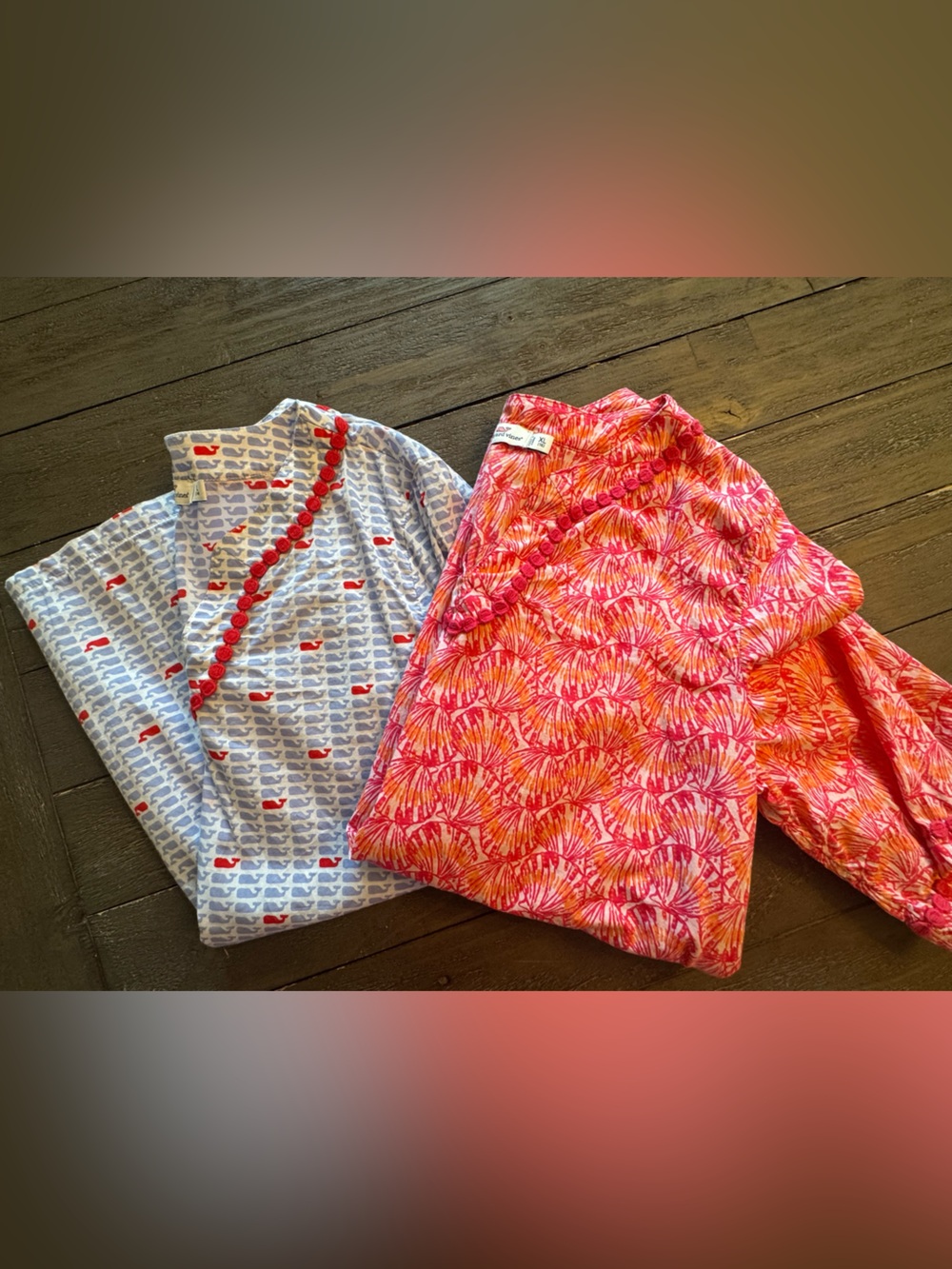Set of 2 Vineyard Vines Girls Beach Tunic